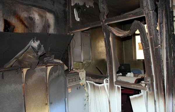 Van'da PKK'lılar anaokulu yaktı
