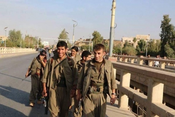 PKK'lı teröristler Kerkük’e girdi