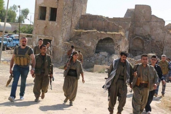 PKK'lı teröristler Kerkük’e girdi