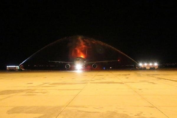 Denizli'ye ilk charter uçağı İran'dan
