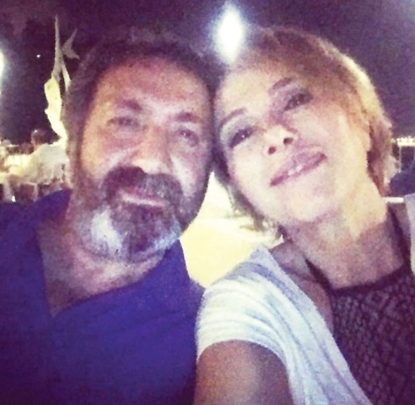 Zuhal Olcay ve Mazlum Çimen objektiflere yakalandı