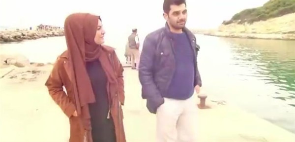 Hanife ve Bayhan başbaşa