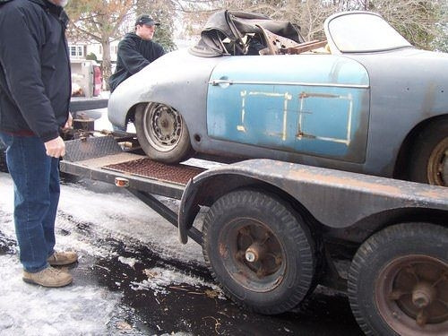 Hurda Porsche 356'nın müthiş değişimi