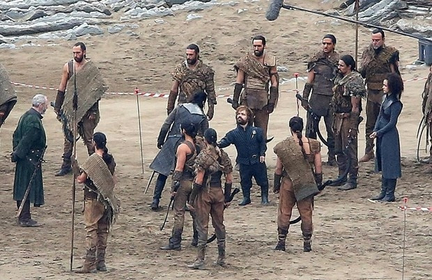 Game of Thrones setinden ilk kareler