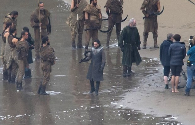 Game of Thrones setinden ilk kareler