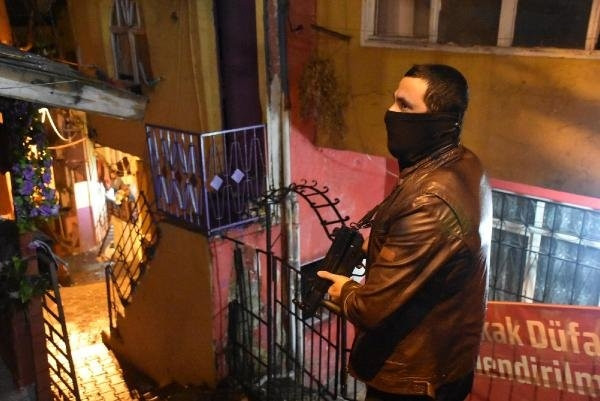 İstanbul Kuştepe'de uyuşturucu baskını