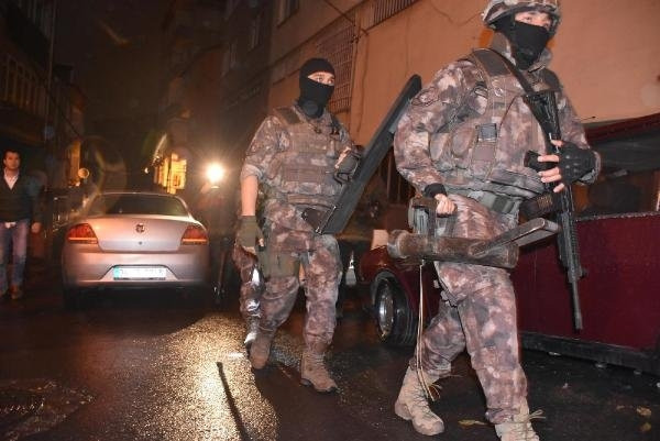 İstanbul Kuştepe'de uyuşturucu baskını