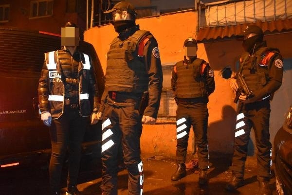 İstanbul Kuştepe'de uyuşturucu baskını