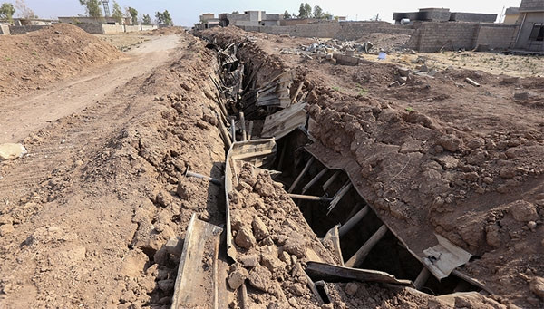 140 kilometrolik tünel bulundu