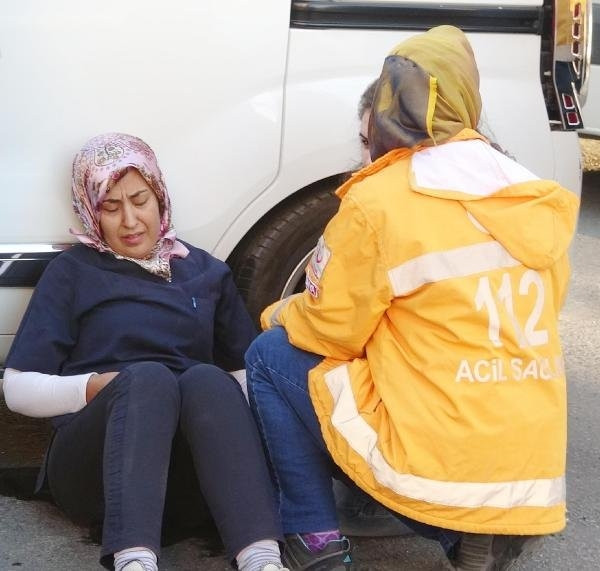 Hemşire gözyaşlarını tutamadı