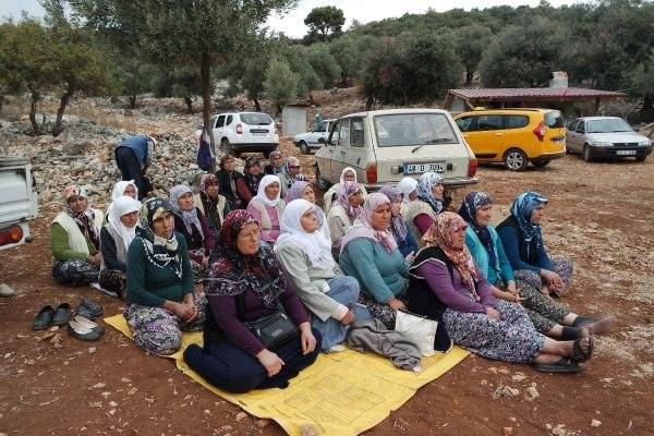 Tam yağmur duasına başladığı anda...