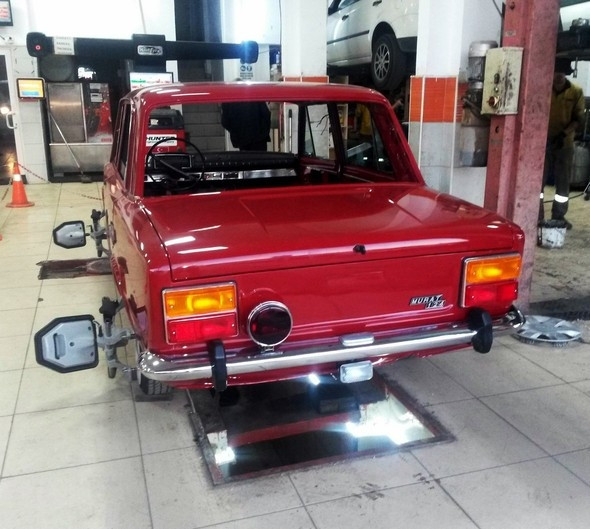 1976 model Murat 124'e 32 bin lira harcadı