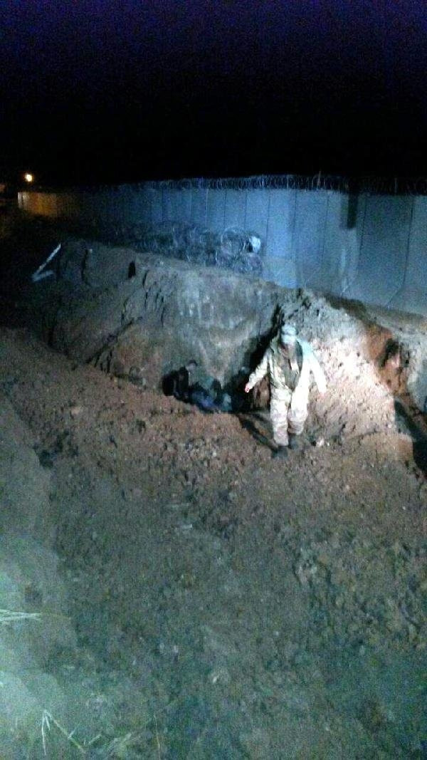 Mardin'den Suriye'ye uzanan tünel bulundu