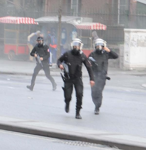 Şişli'de HDP eylemine polis müdahale etti