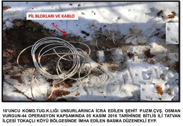 İşte PKK tünelleri