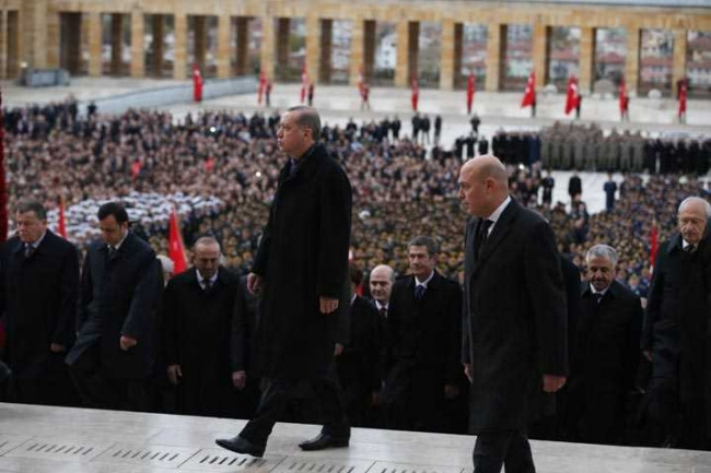 Devletin Zirvesi Anıtkabir'de