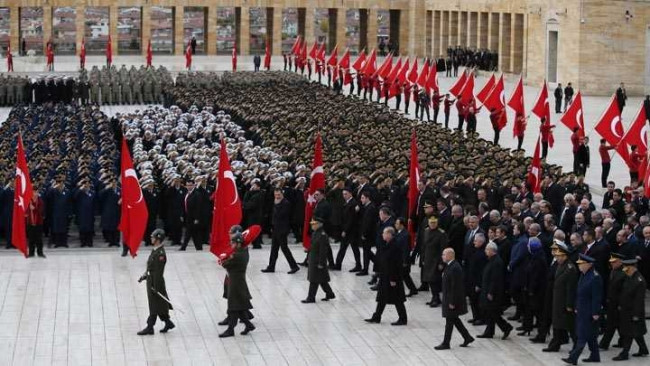 Devletin Zirvesi Anıtkabir'de