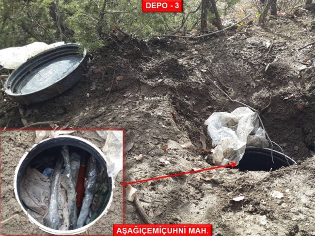 PKK'ya dev operasyon ! İşte ele geçirilenler