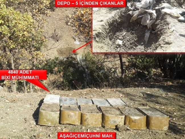 PKK'ya dev operasyon ! İşte ele geçirilenler
