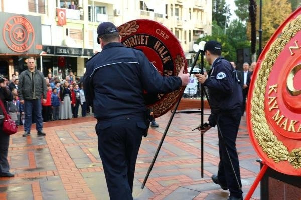 Aydın'da çelek krizi karakolda bitti