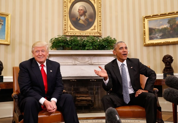 Trump Beyaz Saray'da