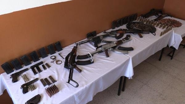 PKK'nın gömülü silah ve mühimmatı bulundu