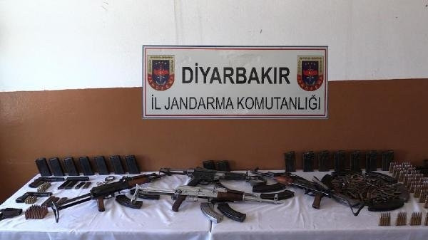 PKK'nın gömülü silah ve mühimmatı bulundu