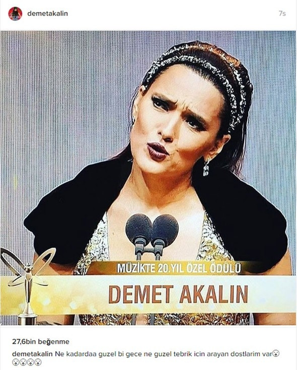 Altın Kelebek Ödülleri töreninden kareler