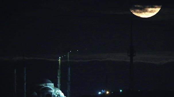 İşte Türkiye'den Süper Ay görüntüleri