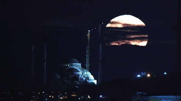 İşte Türkiye'den Süper Ay görüntüleri