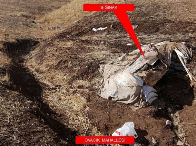 PKK'ya ağır darbe ! Mühimmatları ele geçirildi