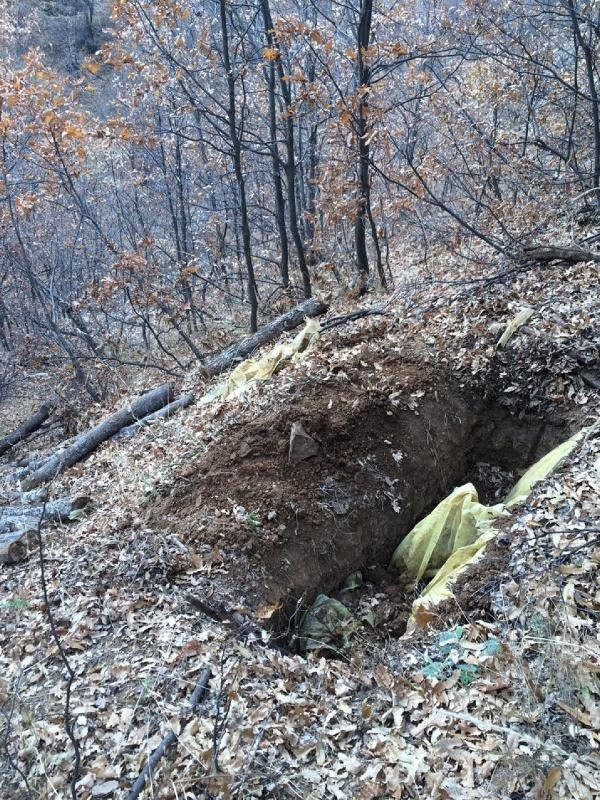 Bingöl'de PKK'ya ait, biri 11 odalı 13 sığınak ve 4 mevzi bulu