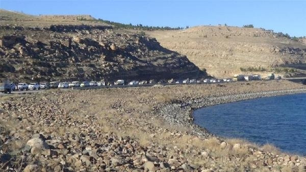 YPG'liler çekiliyor ! Görüntüleri yayınlandı