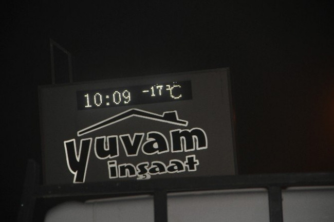 Ardahan buz tuttu !