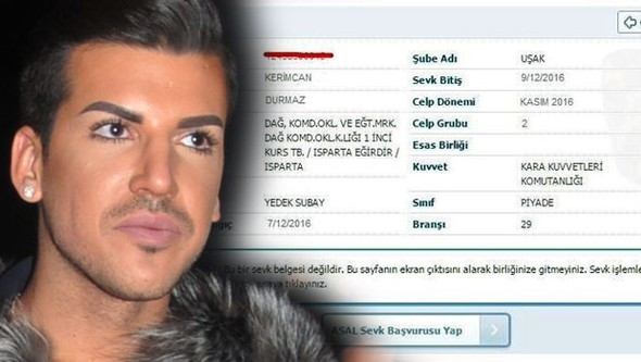 Kerimcan Durmaz'dan askerlik açıklaması