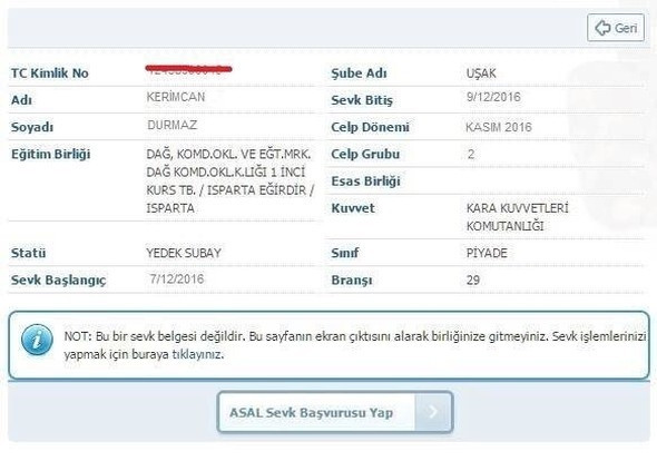 Kerimcan Durmaz'dan askerlik açıklaması