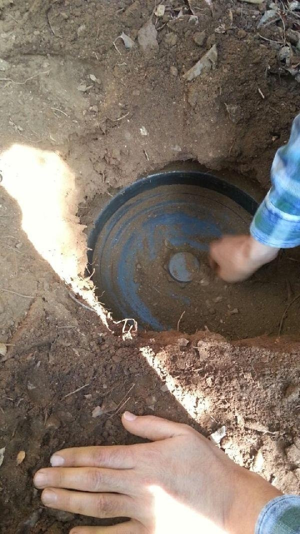 İzmir kırsalında PKK'ya ait cephanelik ortaya çıkartıldı