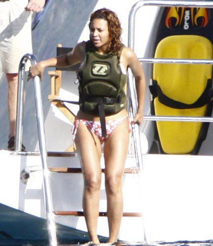 Beyoncenin tatil keyfi