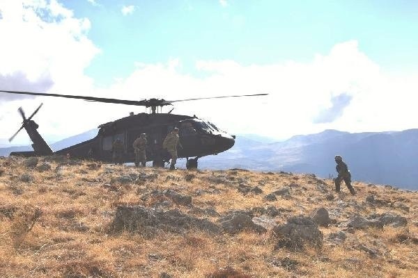 PKK'ya büyük operasyon: Komandolar indirildi