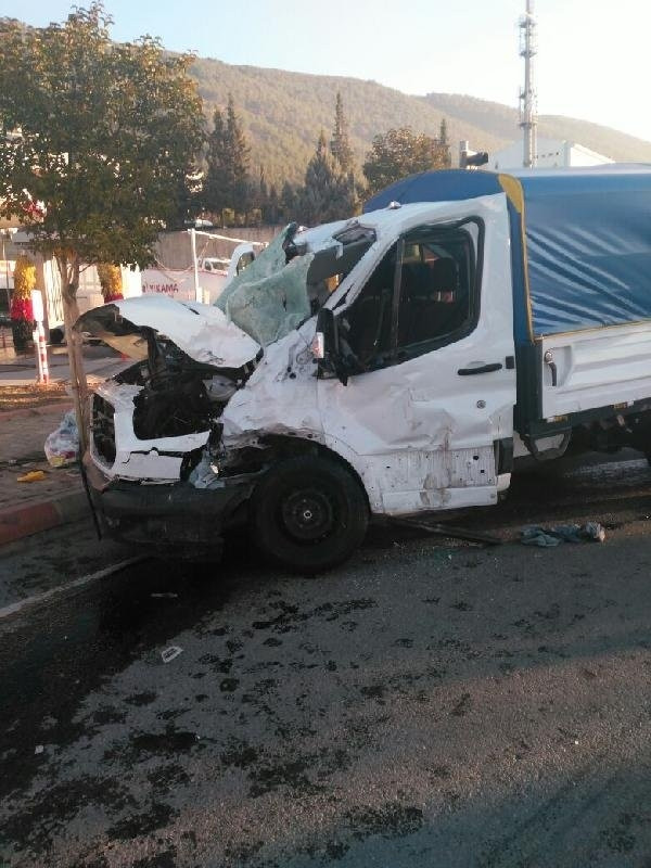 Kahramanmaraş'ta hafriyat kamyonu dehşeti