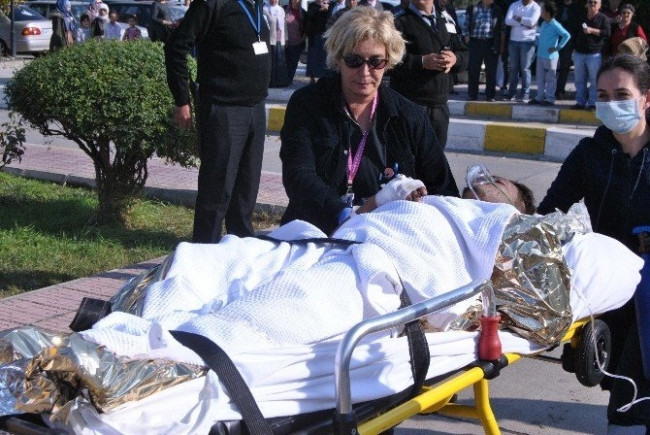Tinerle ısınmak istedi kendini yaktı