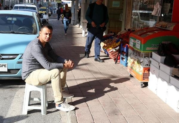 Yola tabure koyan esnafa ceza