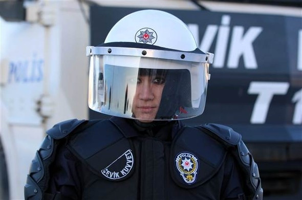 Afgan kadın polisler Sivas'ta eğitiliyor