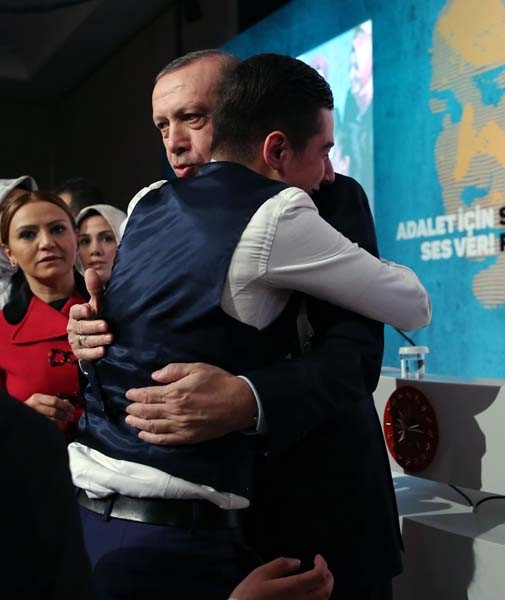 Erdoğan'ı şaşkına çeviren genç