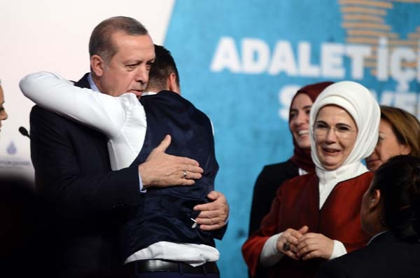 Erdoğan'ı şaşkına çeviren genç