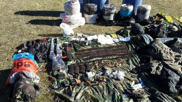 Van'da çok sayıda mühimmat bulundu