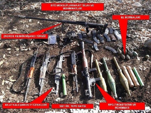PKK'ya ağır darbe: 10 terörist öldürüldü