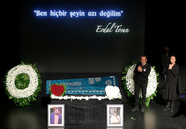 Erdal Tosun'a veda ! Gözyaşları sel oldu