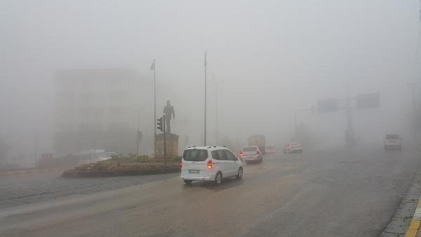 Mardin'de uçaklara sis engeli !