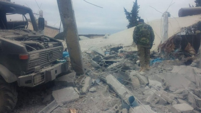 Rus uçaklarının vurduğu Türk karargahından fotoğraflar - Resim: 1